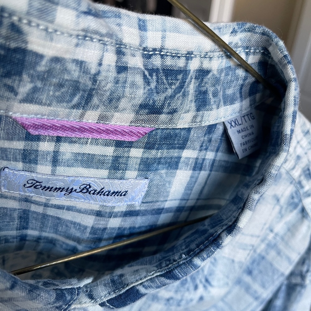 Tommy Bahama 100% linen LS XXL never worn - Picture 3 of 3
